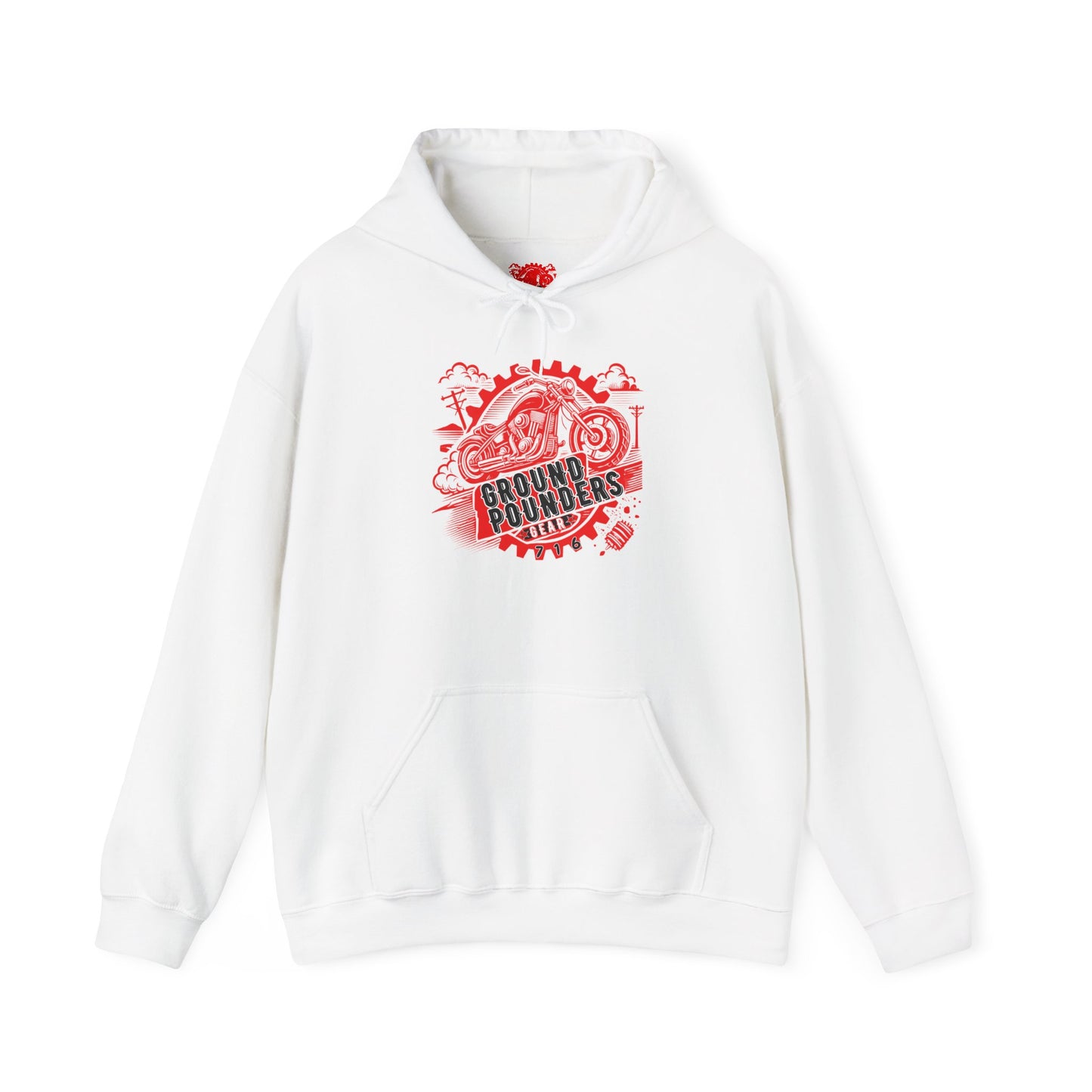 Ground Pounders™ OTG Hoodie Red/Black