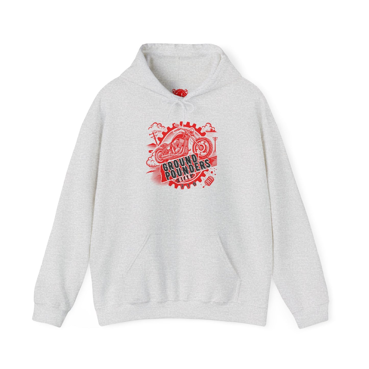 Ground Pounders™ OTG Hoodie Red/Black