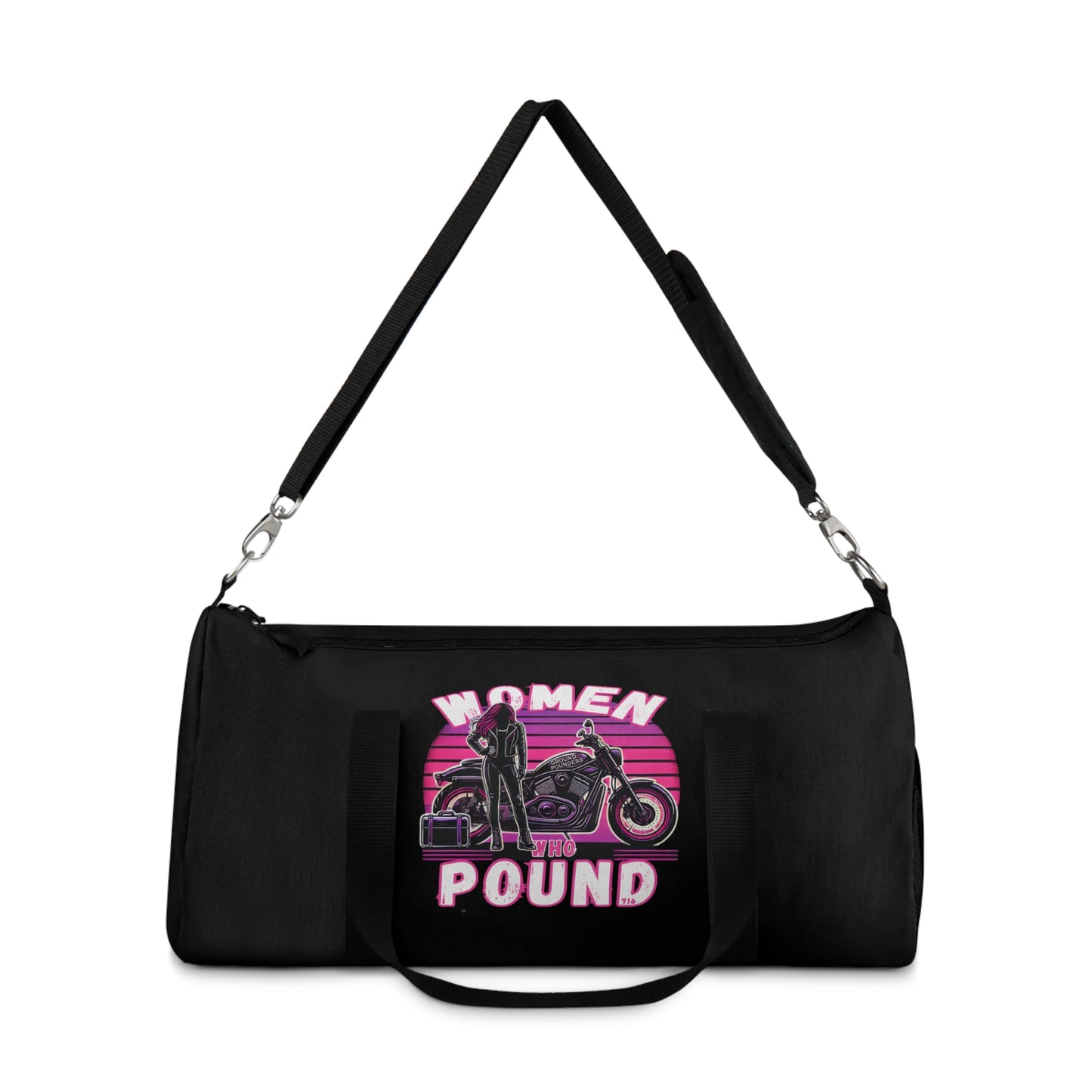 Biker Duffel: Women Who Pound