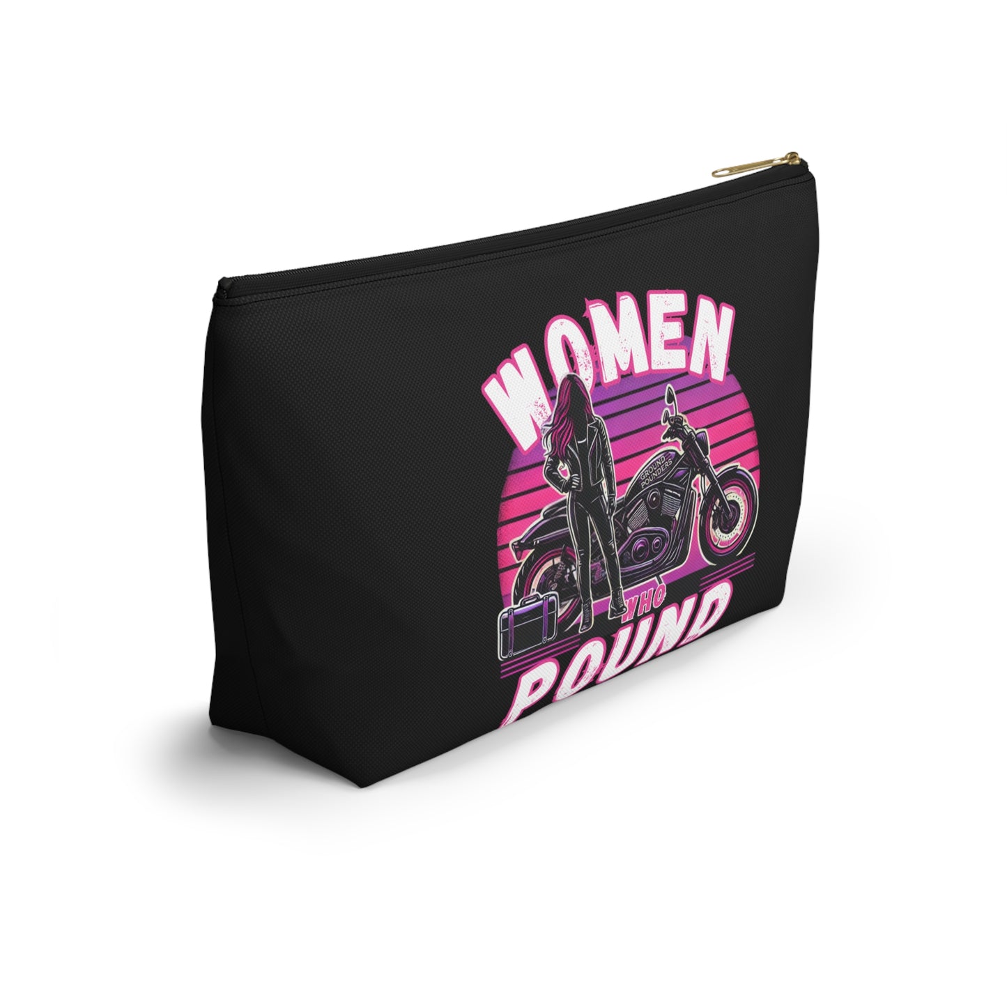 Biker Make-Up Bag: Women Who Pound