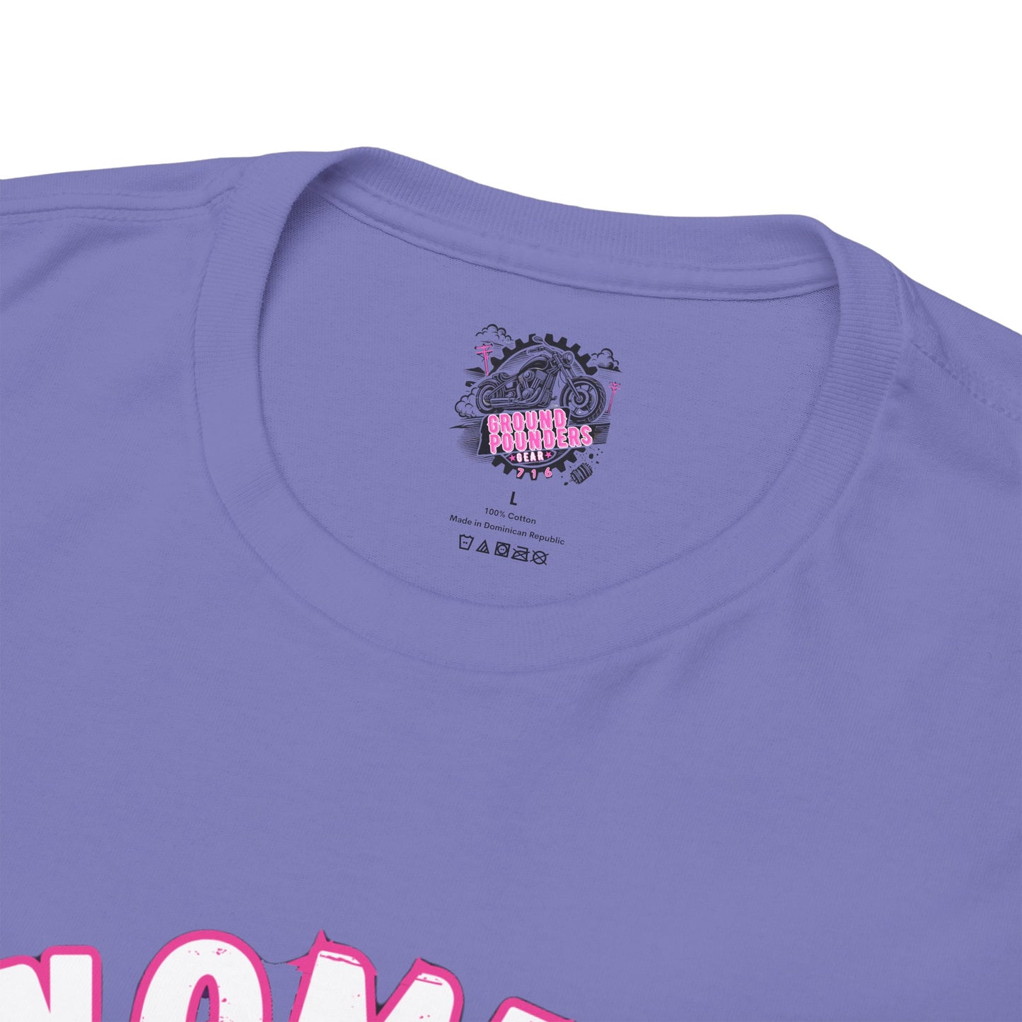 Biker Tee: Women Who Pound Pink/Purple