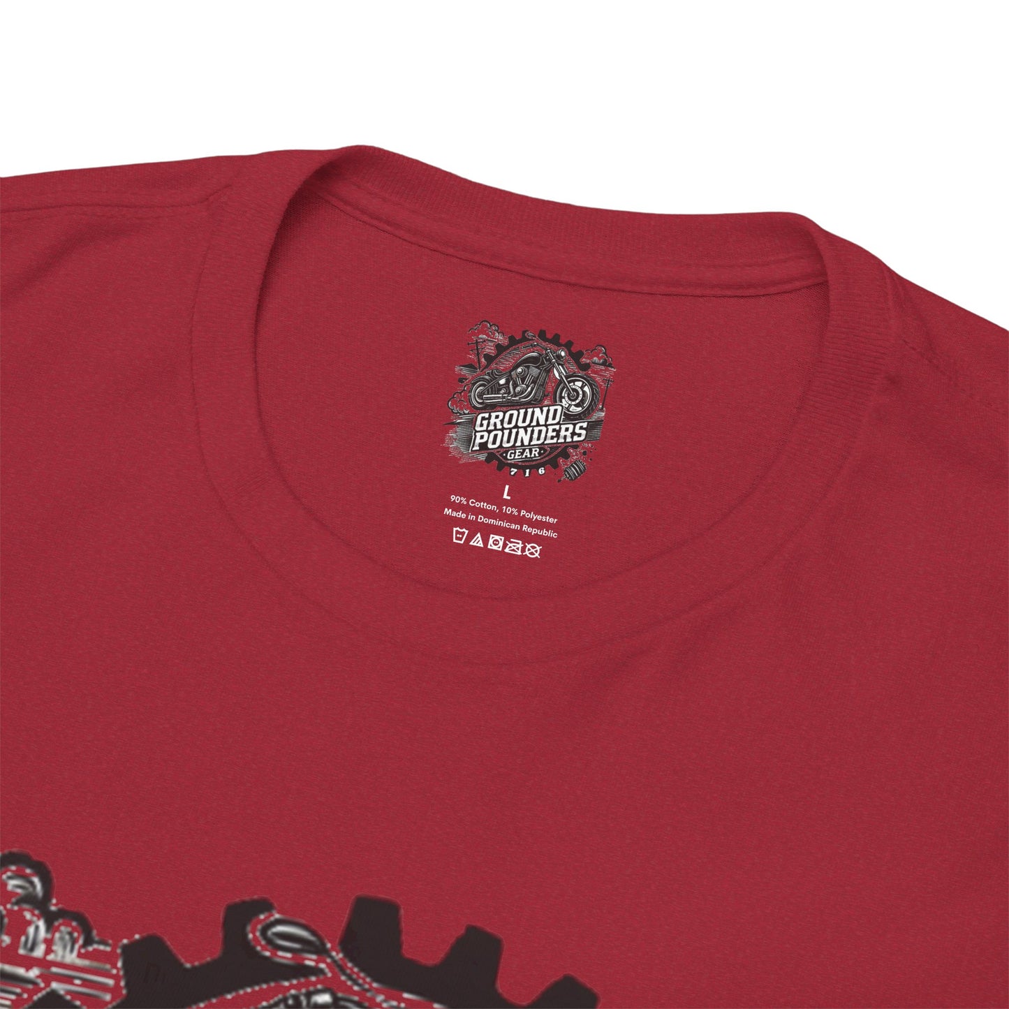 Copy of Biker Tee: Ground Pounders Logo