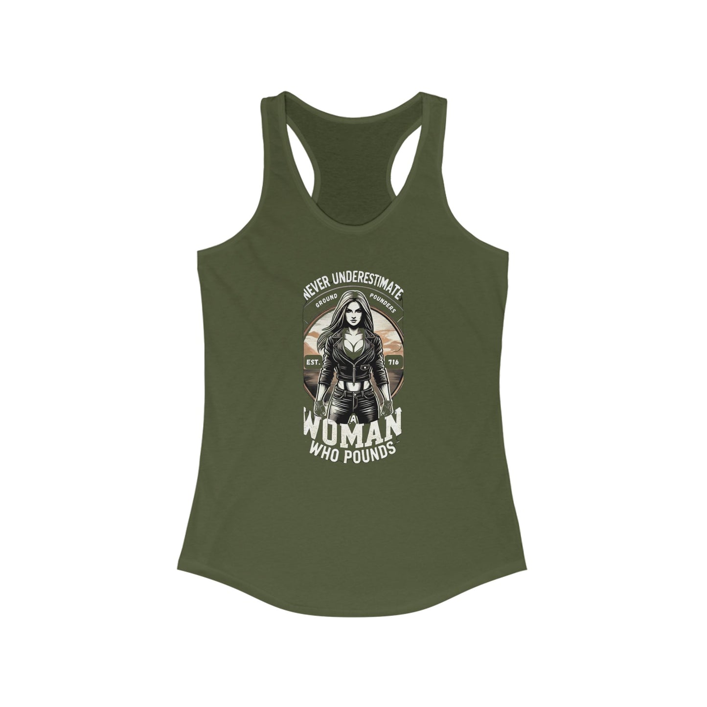 Biker Tank: Never Underestimate