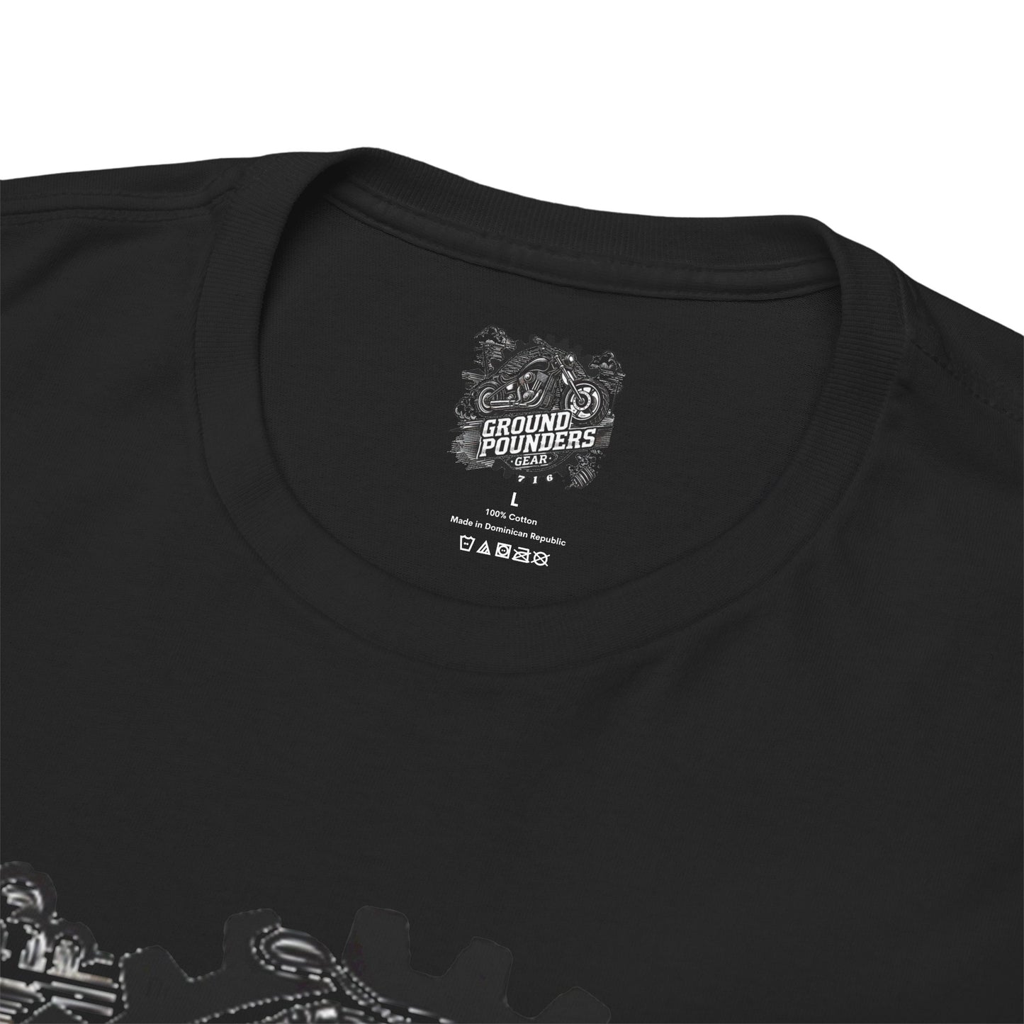 Copy of Biker Tee: Ground Pounders Logo