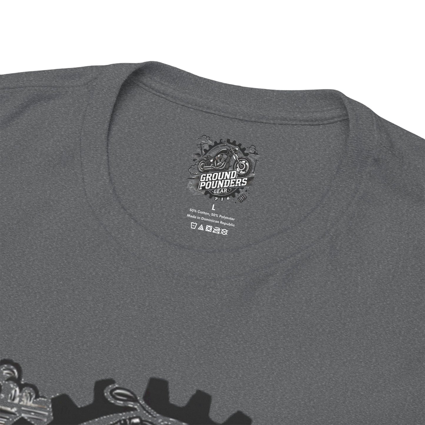 Copy of Biker Tee: Ground Pounders Logo