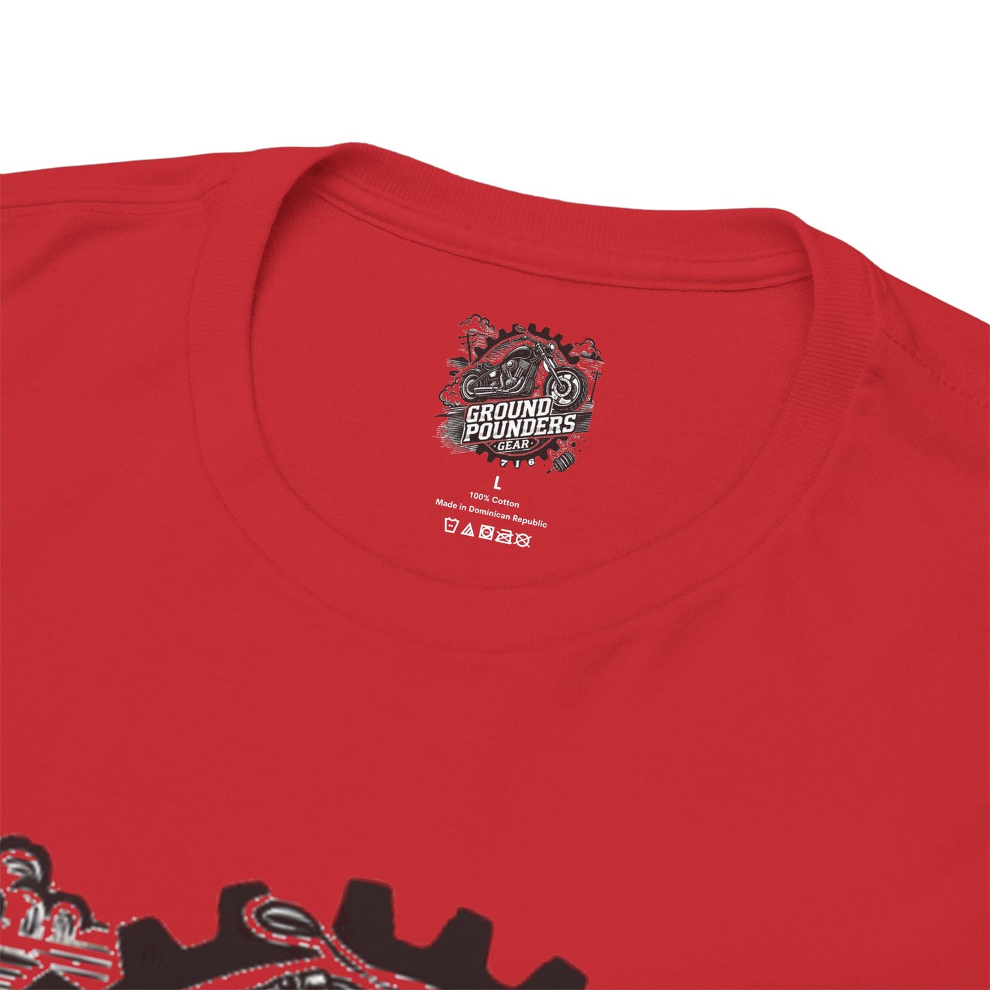 Copy of Biker Tee: Ground Pounders Logo