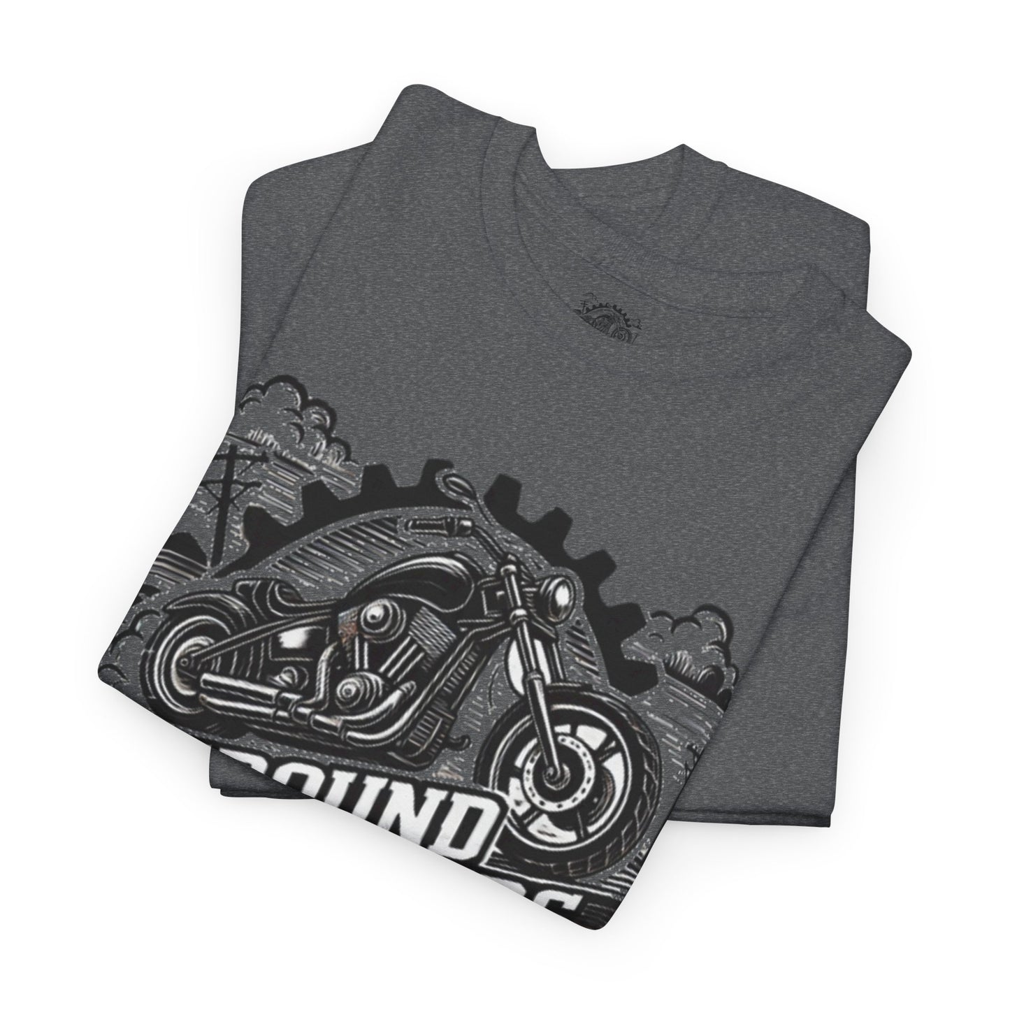 Biker Tee: Ground Pounders Logo