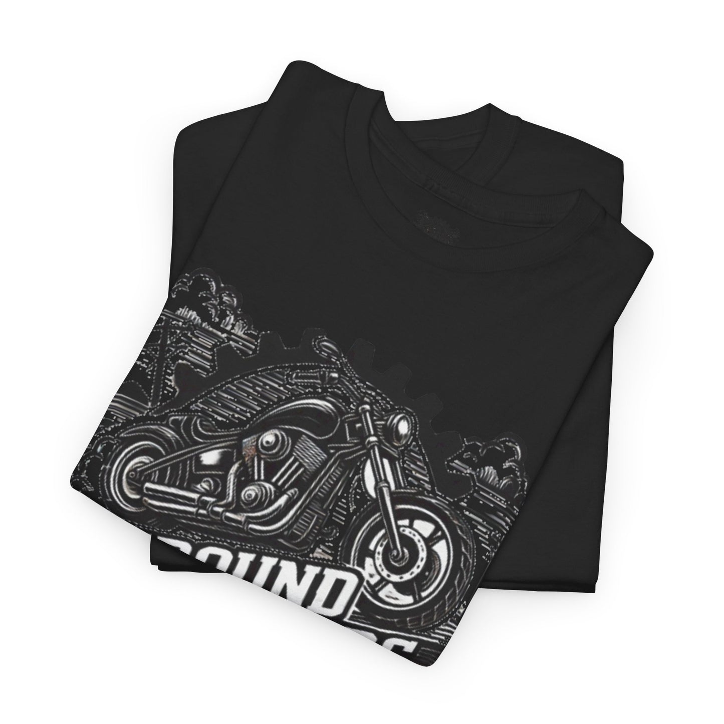 Biker Tee: Ground Pounders Logo