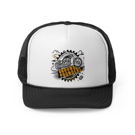 Ground Pounders™ Trucker Hat Blk/Gold