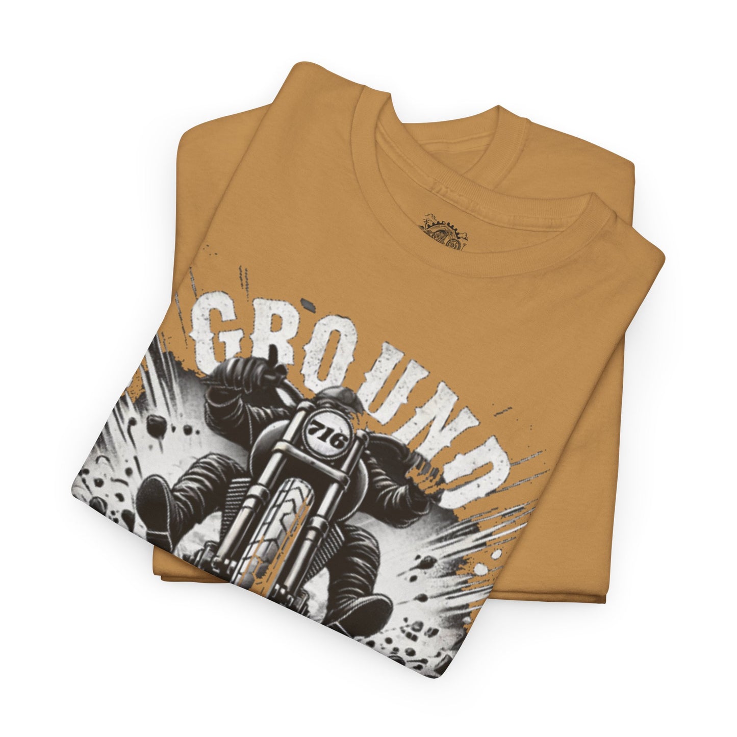 Biker Tee: Ground Pounder Asphalt Smash