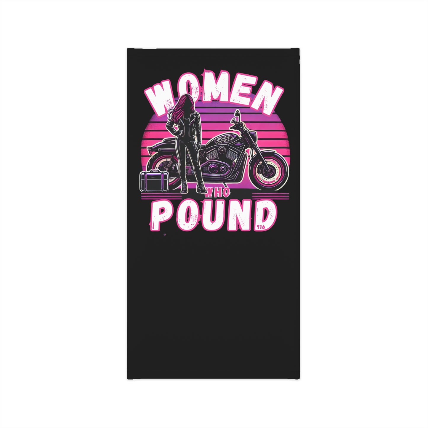 Bike Face Scarf: Women Who Pound