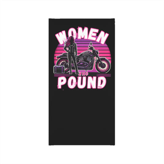 Bike Face Scarf: Women Who Pound