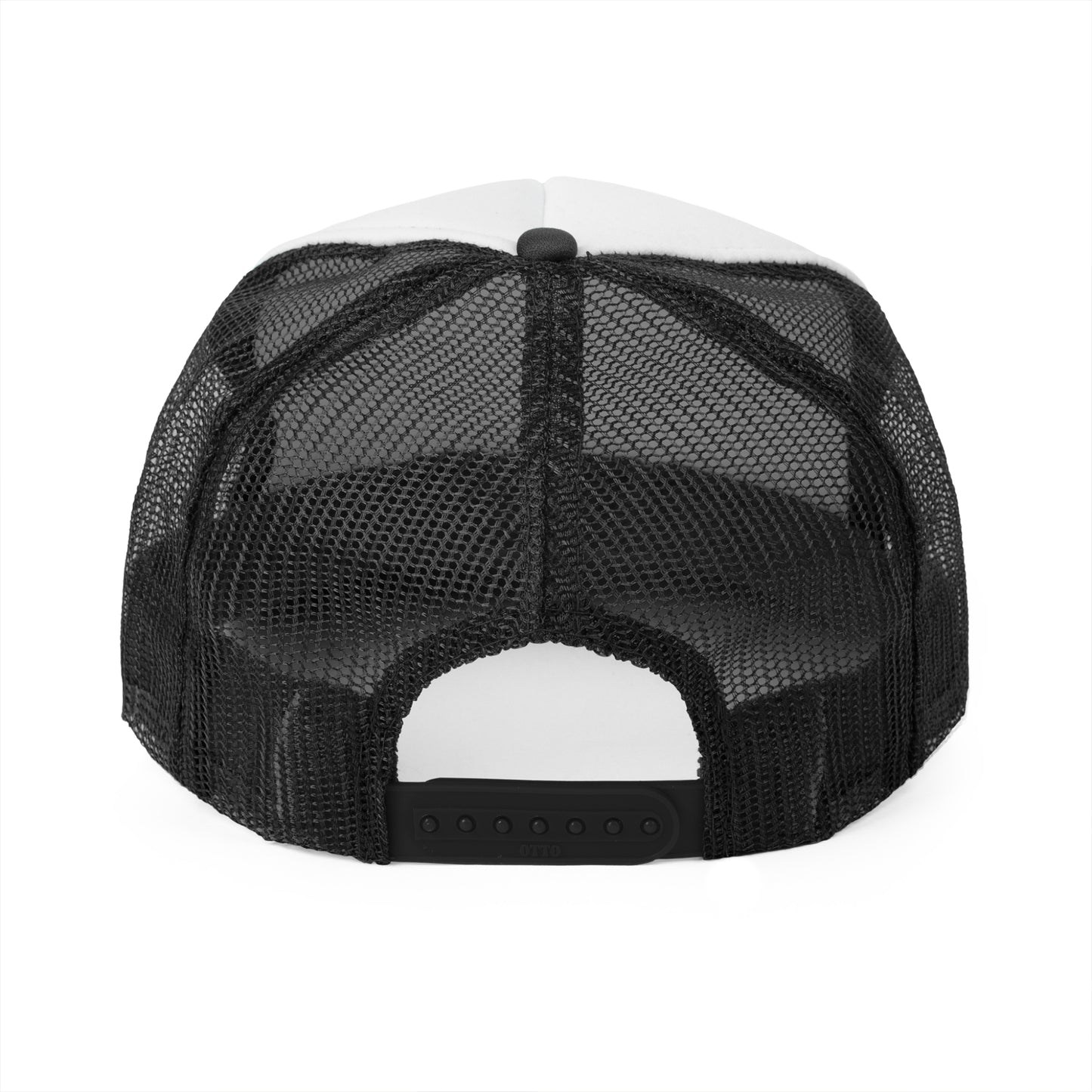Biker Hat: Black Harley Parking Only w/Blue Lettering