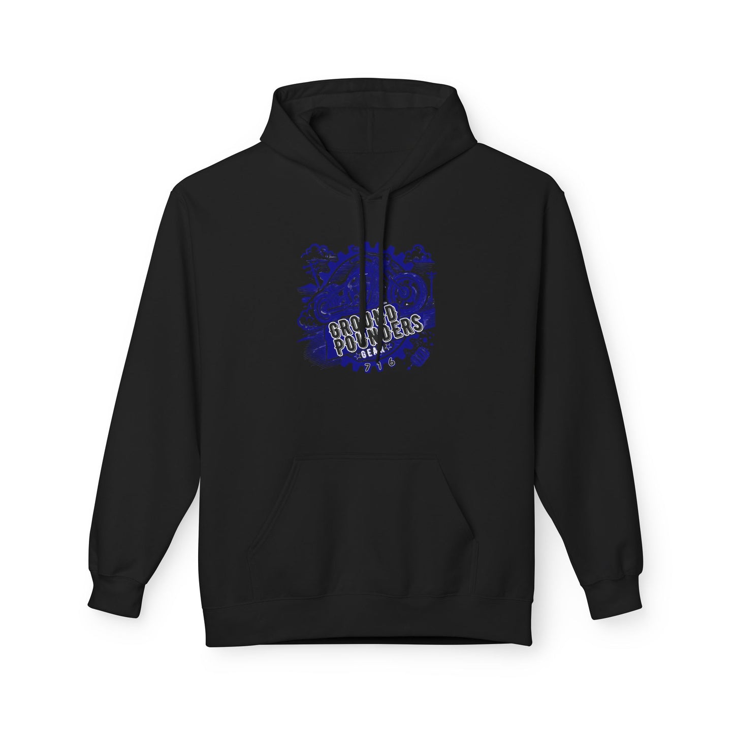 Ground Pounders™ Blue Classic Hoodie