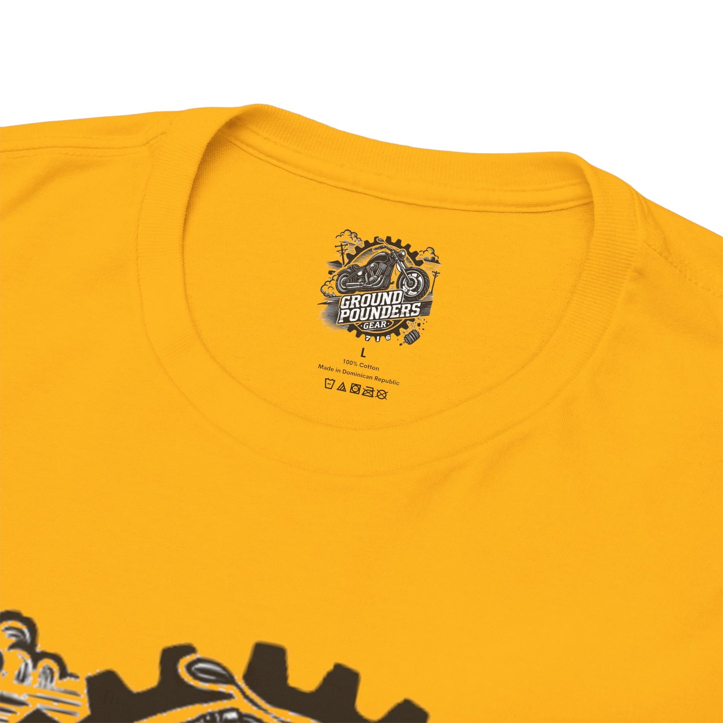 Copy of Biker Tee: Ground Pounders Logo