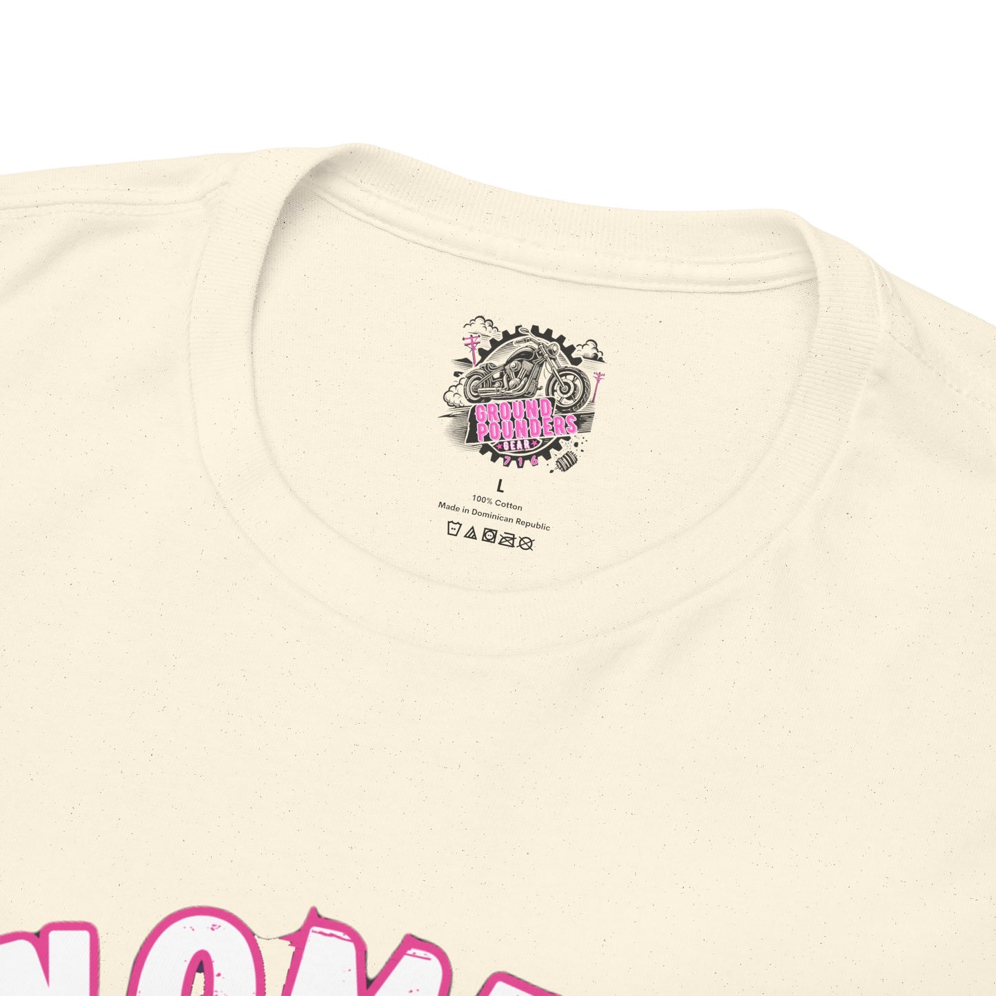 Biker Tee: Women Who Pound Pink/Purple