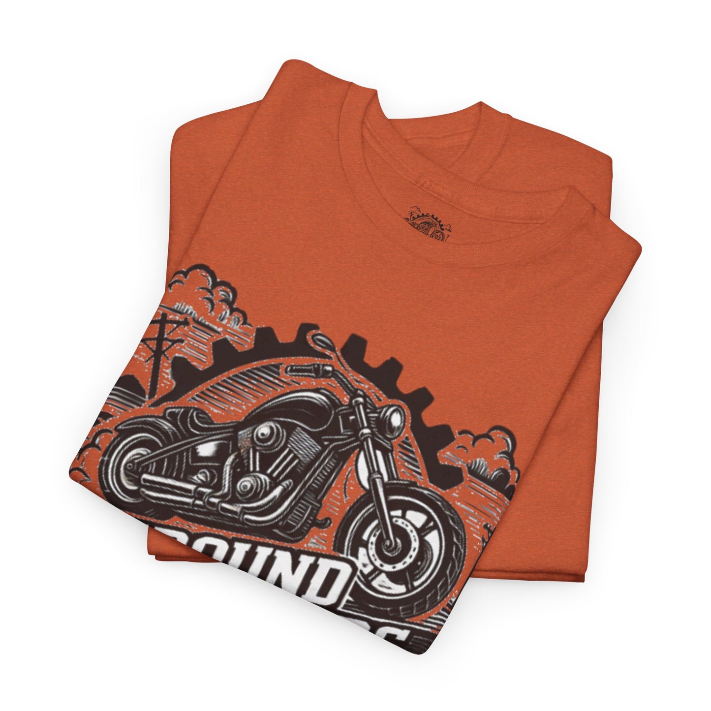 Biker Tee: Ground Pounders Logo