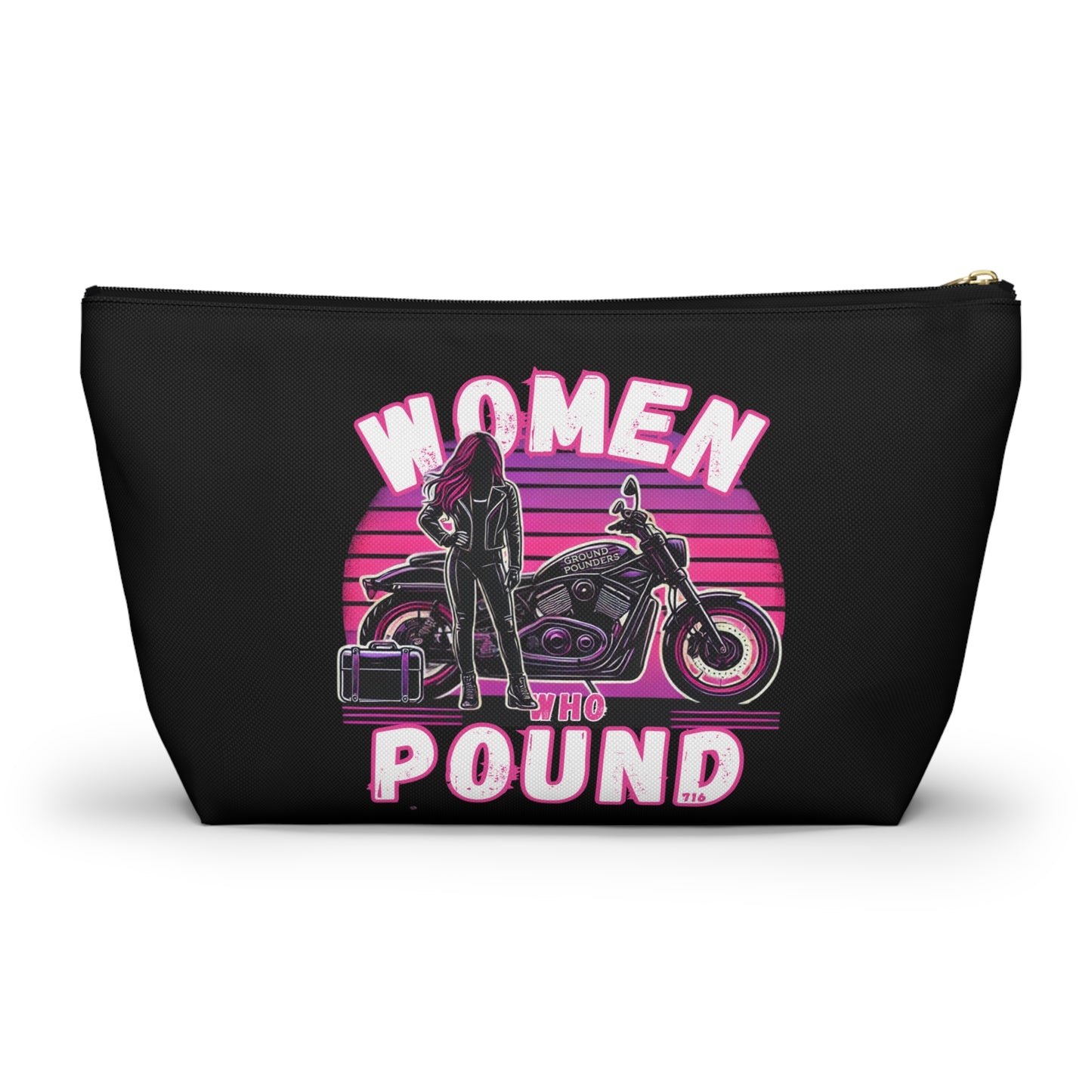 Biker Make-Up Bag: Women Who Pound