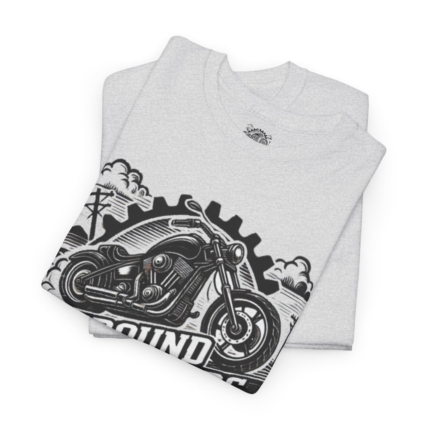 Biker Tee: Ground Pounders Logo