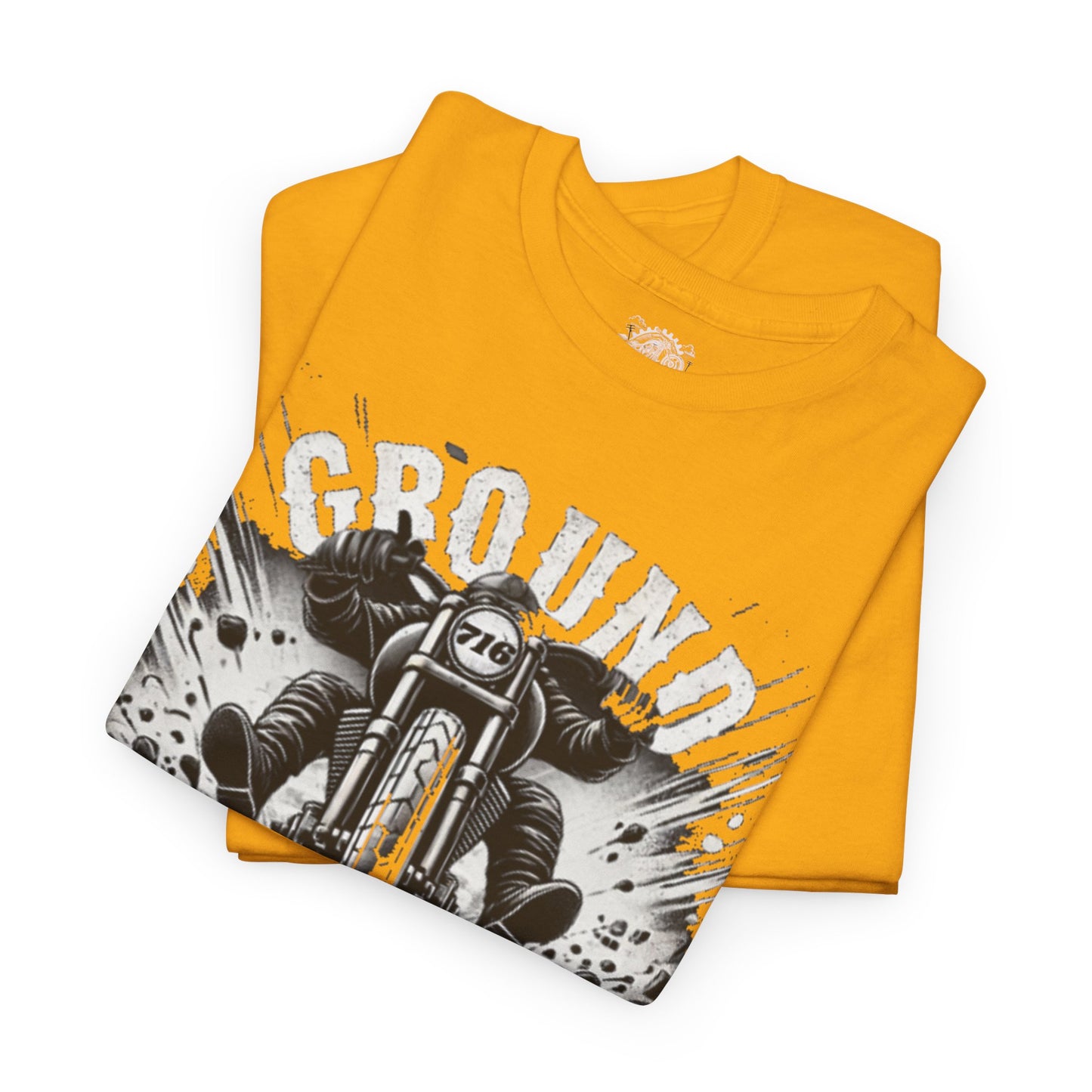 Biker Tee: Ground Pounder Asphalt Smash