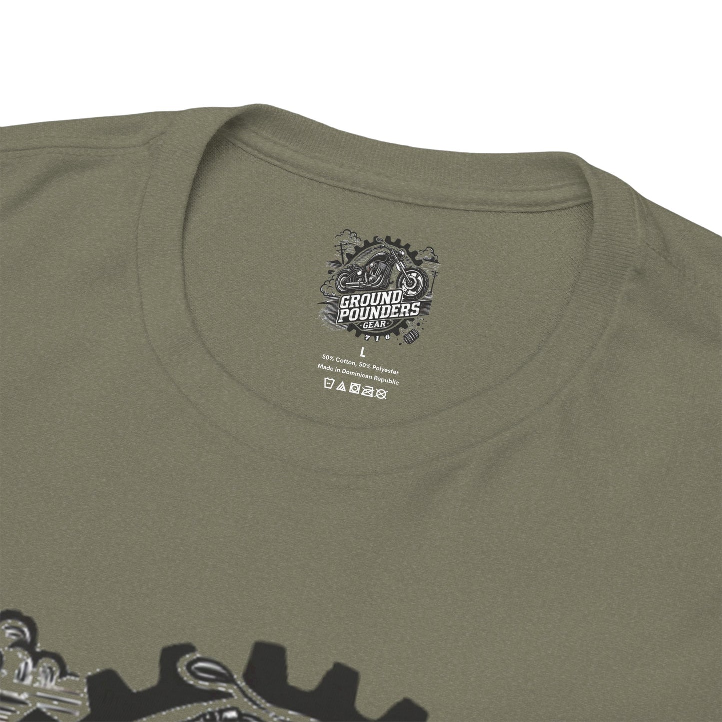 Copy of Biker Tee: Ground Pounders Logo