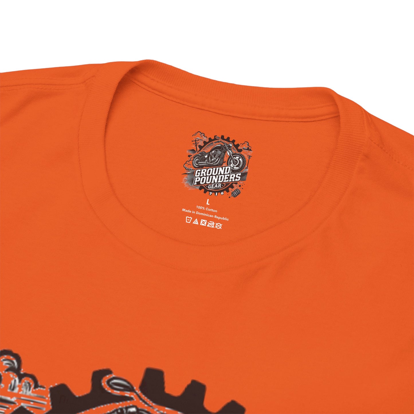 Copy of Biker Tee: Ground Pounders Logo