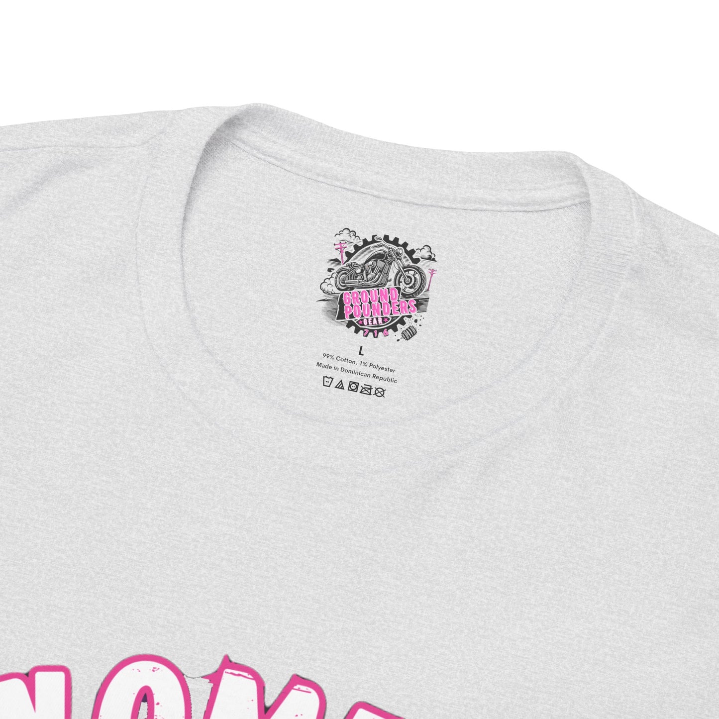 Biker Tee: Women Who Pound Pink/Purple
