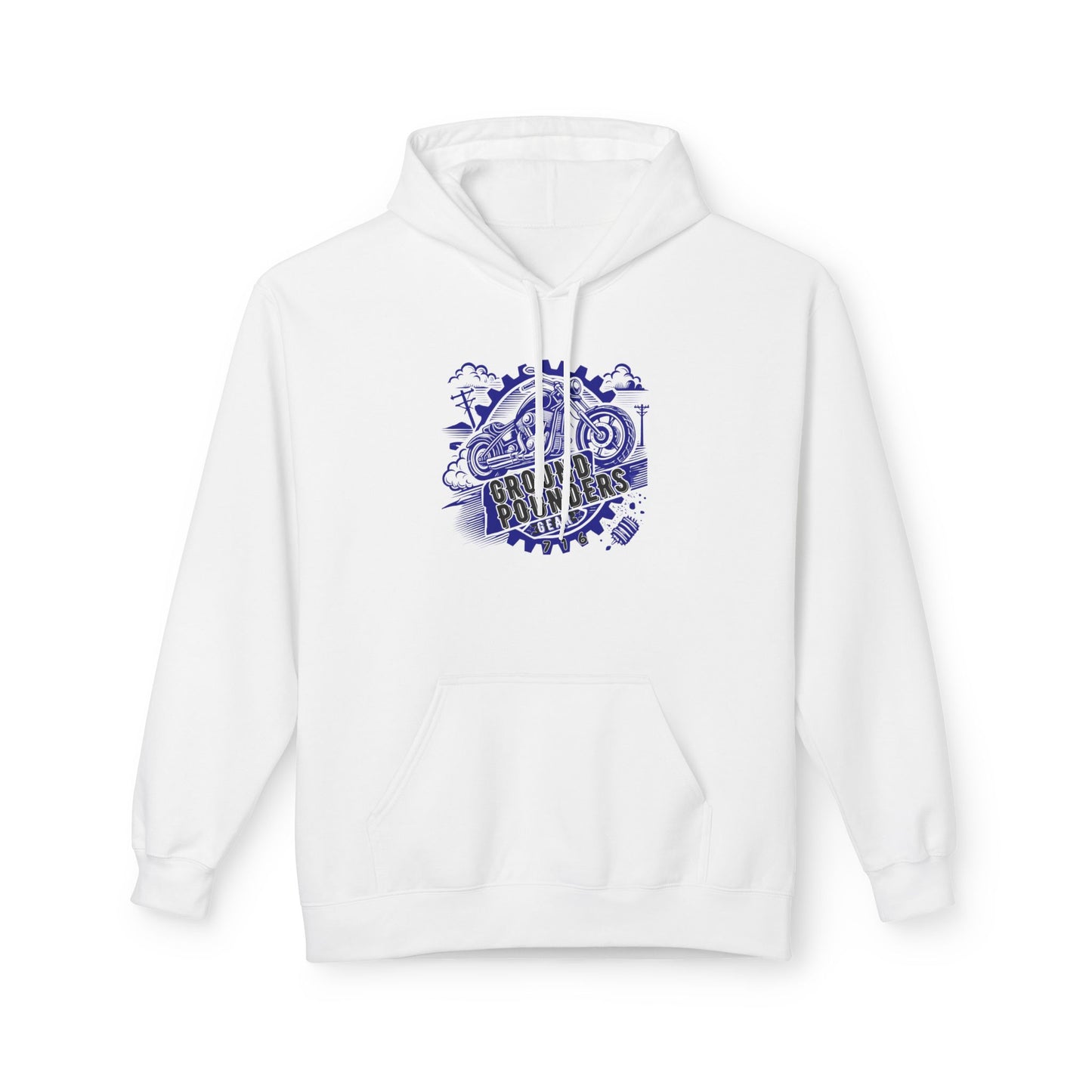 Ground Pounders™ Blue Classic Hoodie