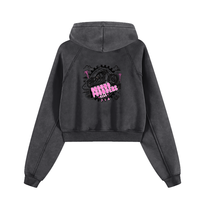 Ground Pounders™ Cropped Hoodie