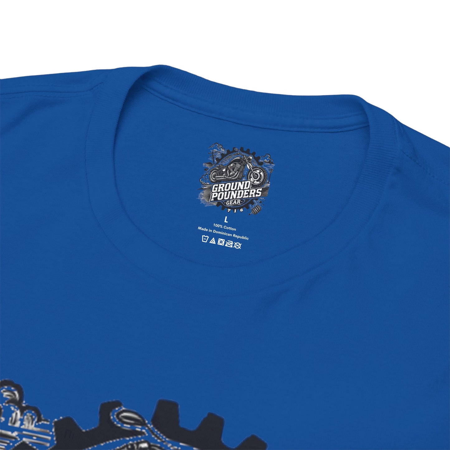 Copy of Biker Tee: Ground Pounders Logo