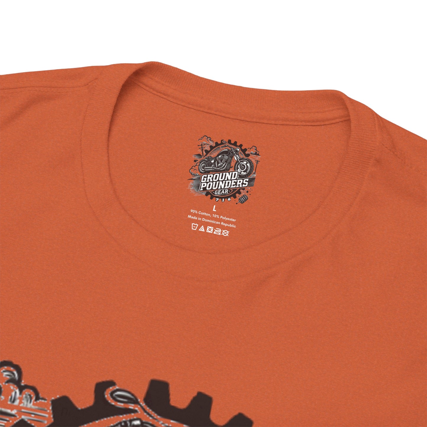Copy of Biker Tee: Ground Pounders Logo