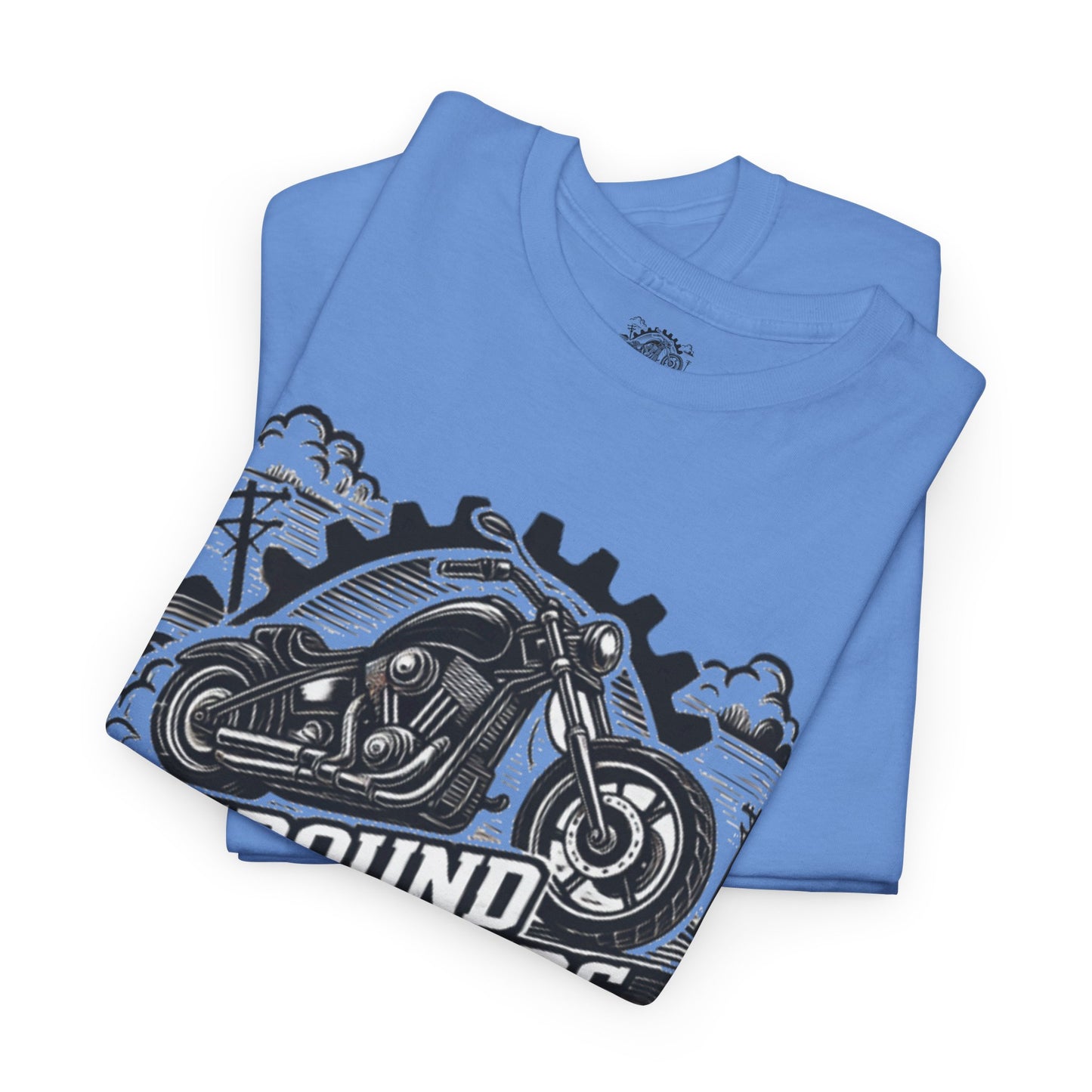 Biker Tee: Ground Pounders Logo