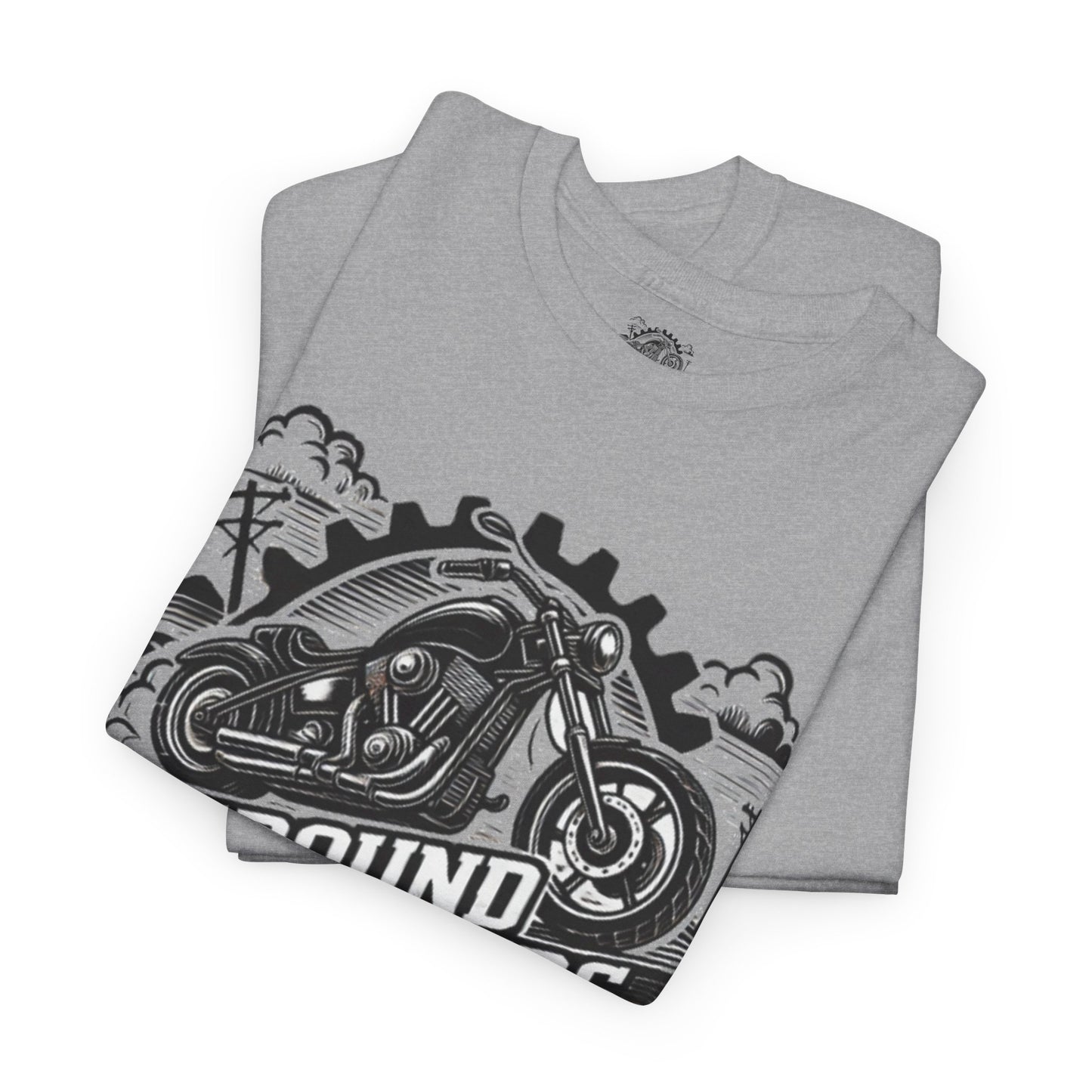 Biker Tee: Ground Pounders Logo