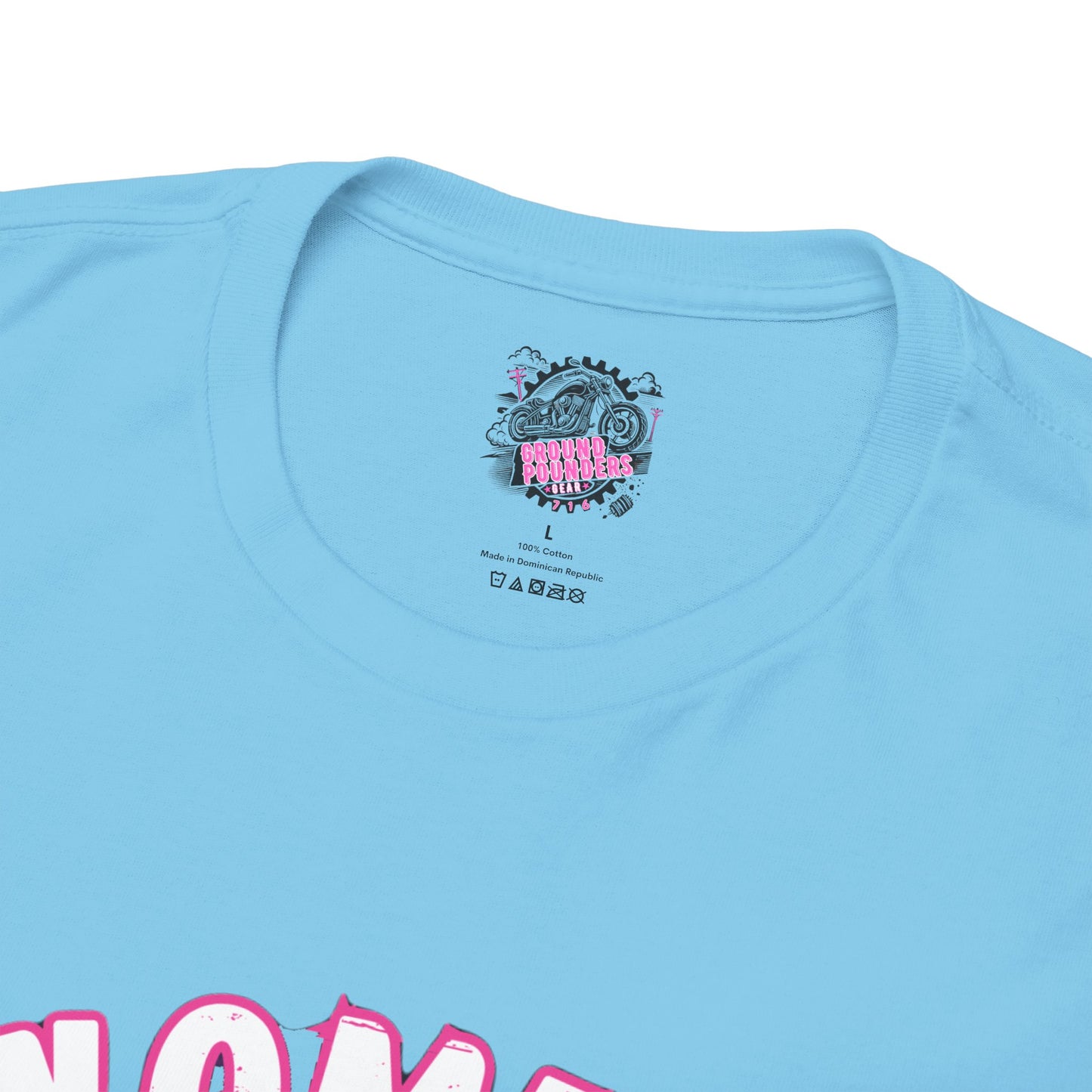 Biker Tee: Women Who Pound Pink/Purple