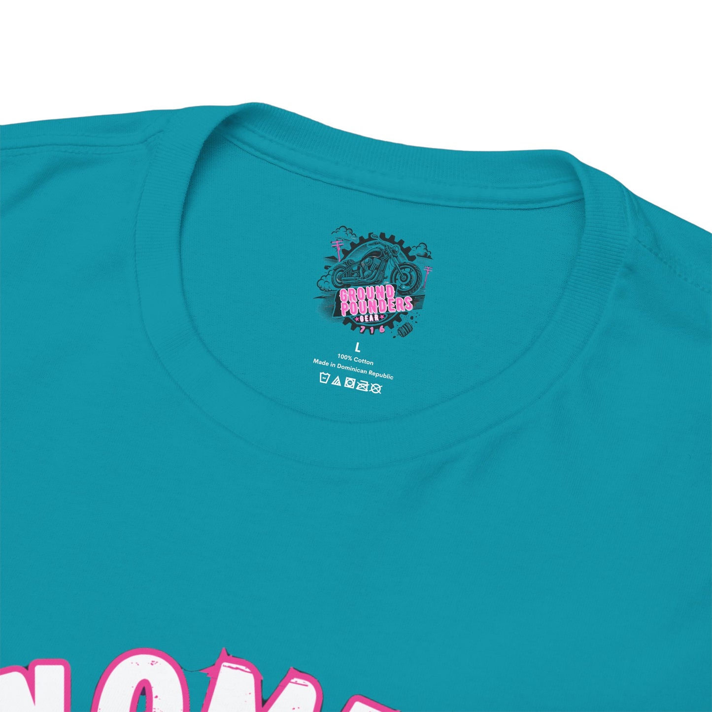 Biker Tee: Women Who Pound Pink/Purple