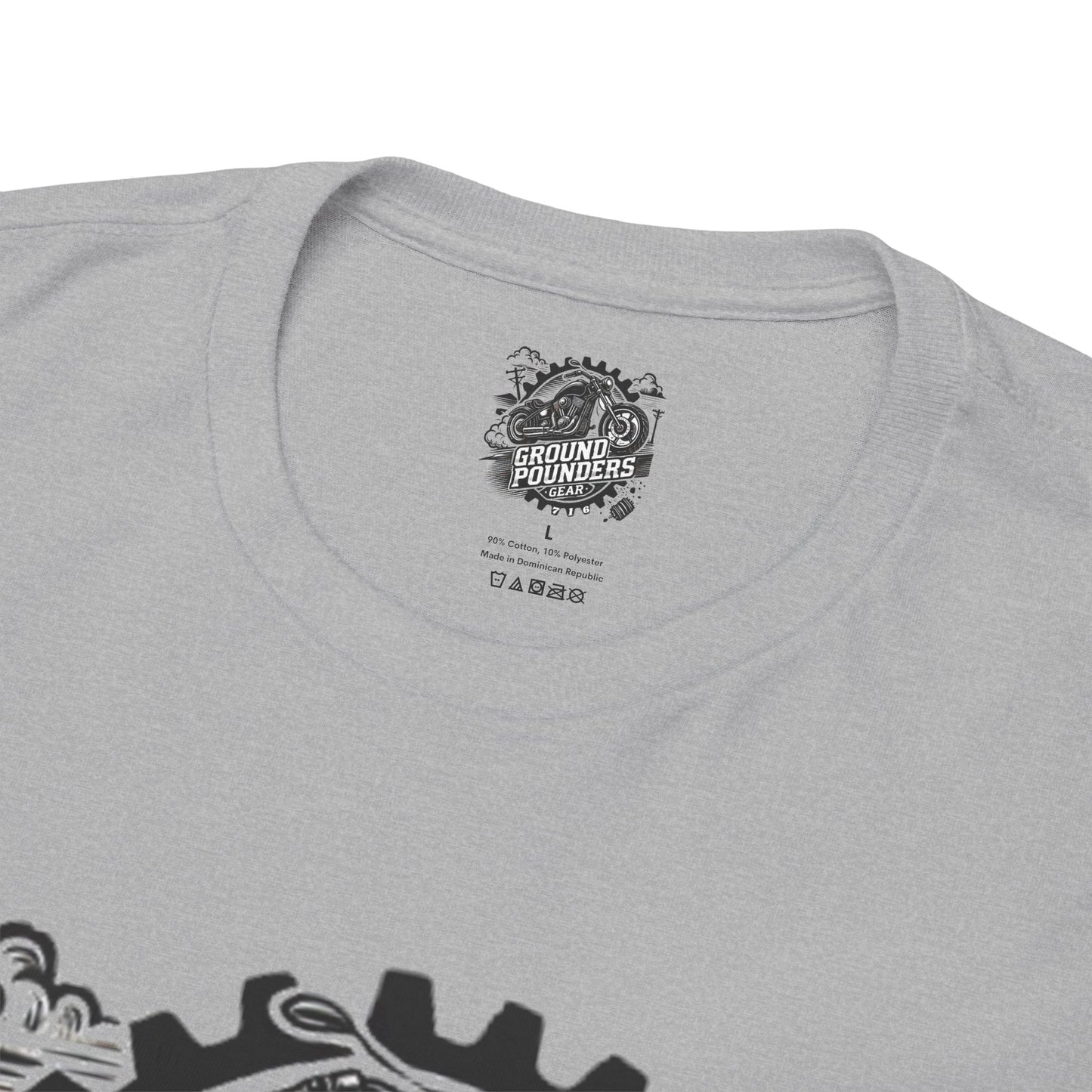 Copy of Biker Tee: Ground Pounders Logo