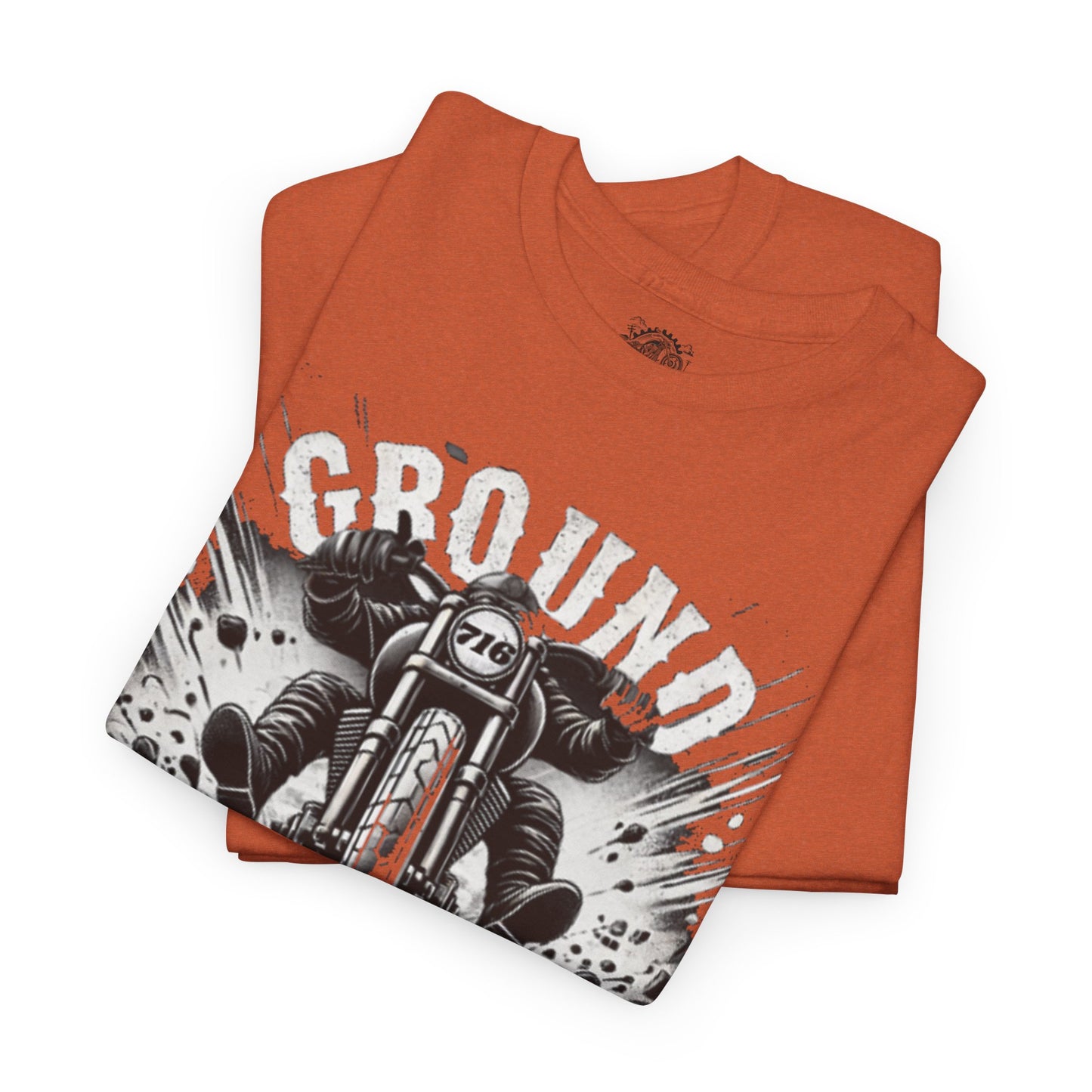 Biker Tee: Ground Pounder Asphalt Smash