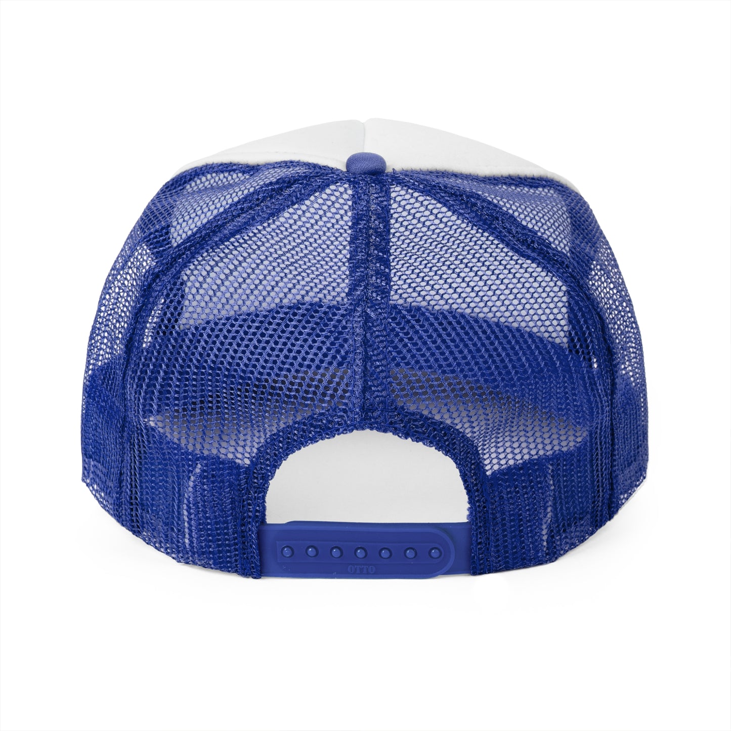 Biker Hat: Black Harley Parking Only w/Blue Lettering