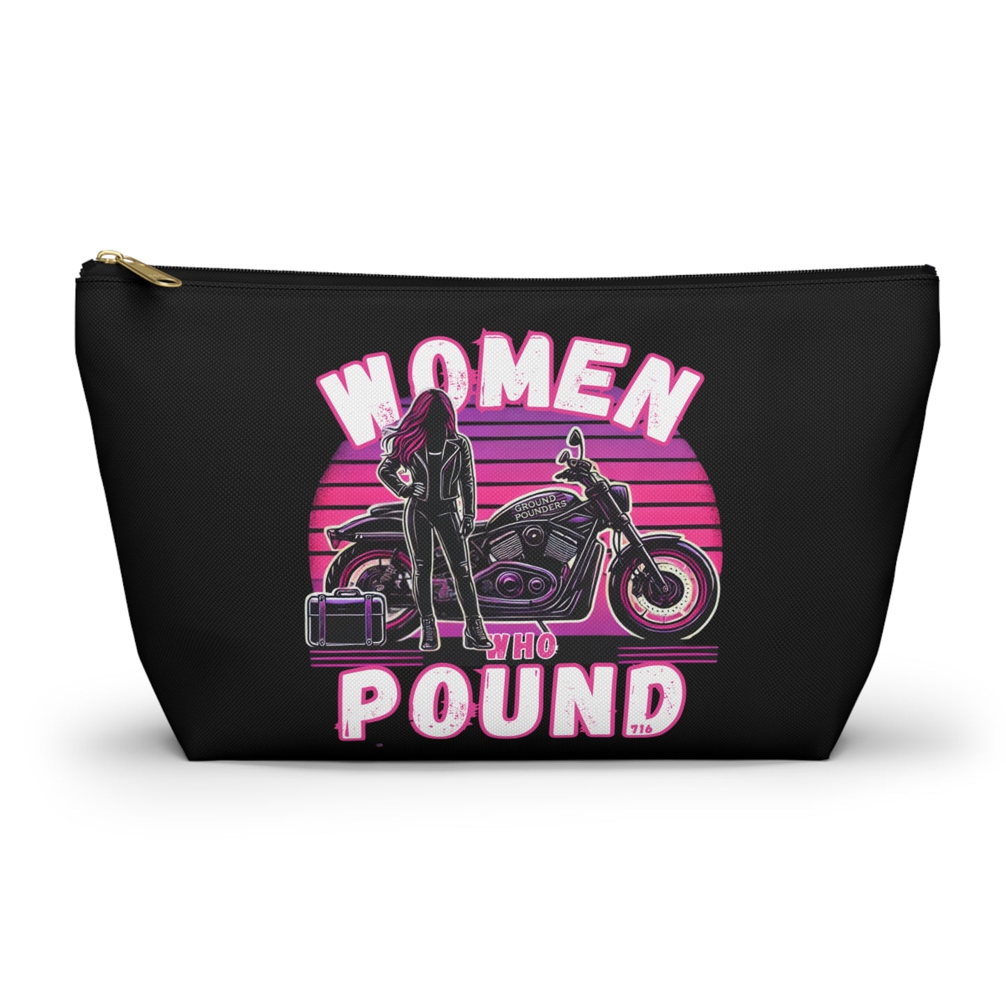 Biker Make-Up Bag: Women Who Pound