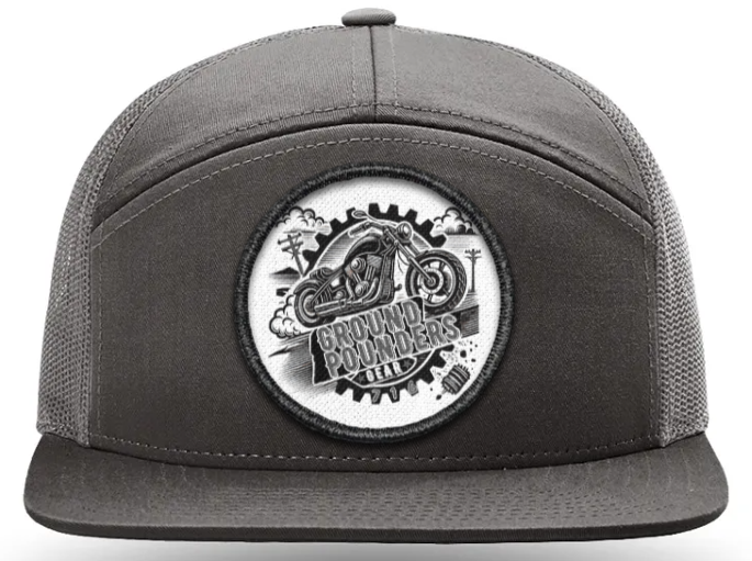 716 PATCH TRUCKER HAT - GRAY