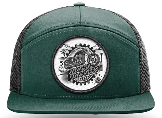 716 PATCH TRUCKER HAT - BLK/GREEN